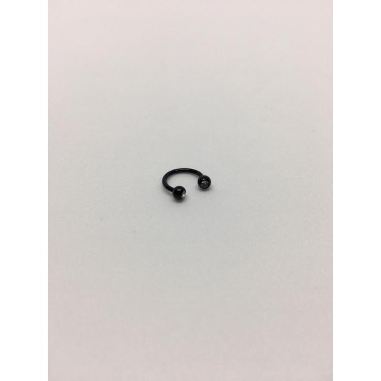 Siyah Taş Piercing